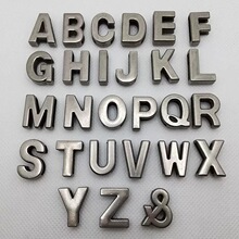 源头厂家批发复古diy箱包服装鞋子五金配件26个英文字母五金扣