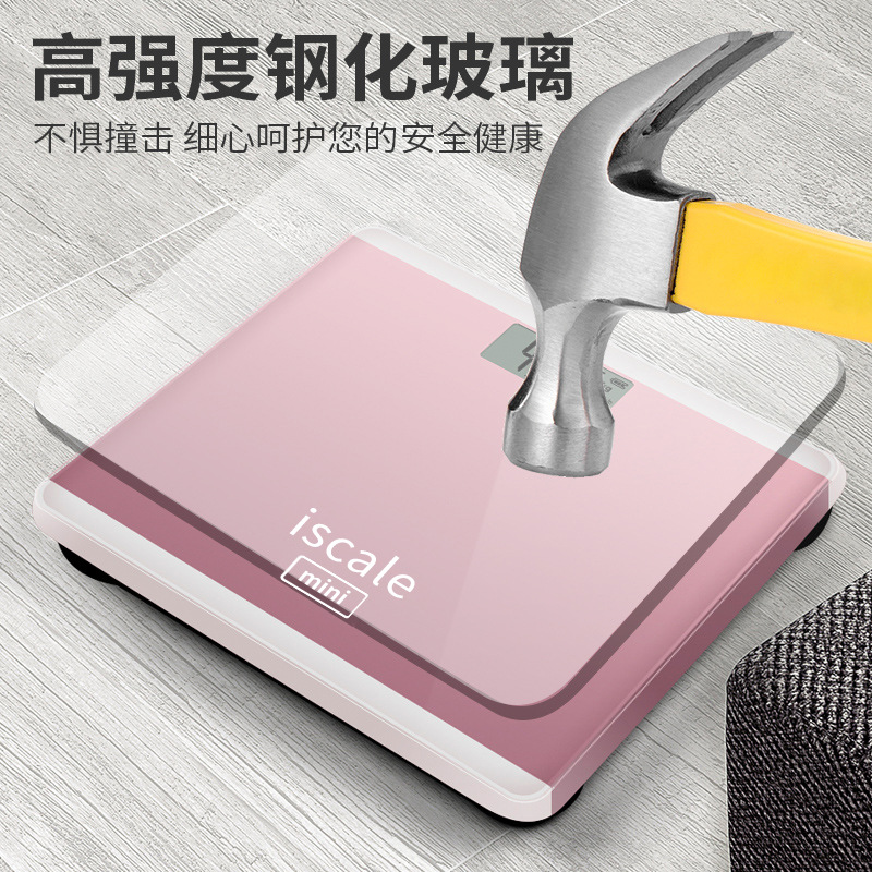 Escala de peso mini Escala electrónica escala de gramos de peso corporal de precisión salud para adultos Escala de pesaje Escala electrónica