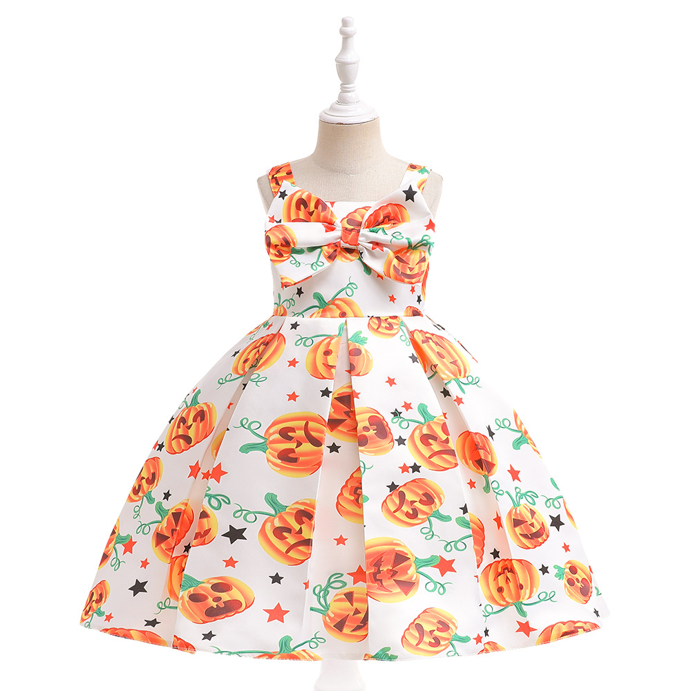 南瓜万圣连衣裙