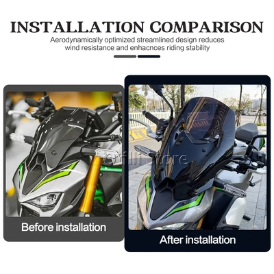 Bike Modified Windscreen, Motorcycle front windshield