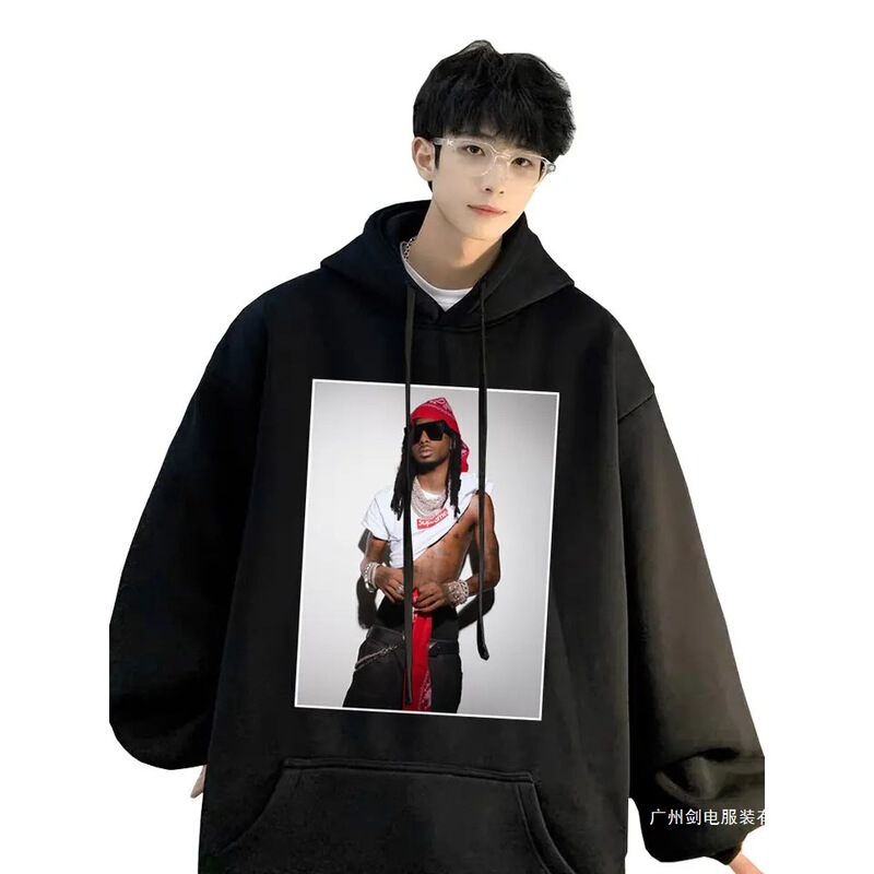 Limited Edition Rapper Playboi Carti Inspired Graphic Sweatshirt for Men and Women, Hip-Hop Fashion Oversized Sweatshirt