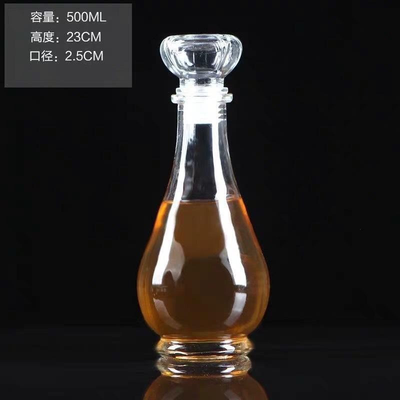 Fabricantes de vinos 50ml 1000ml botellas de prueba creativas botellas de vino rosado de diamante transparentes botellas de vino extranjero