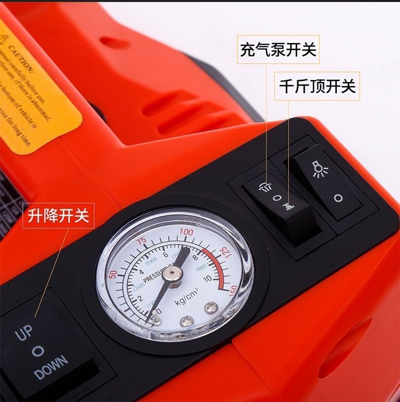 Electric multifunctional 12V car and RV 5T hydraulic vehicle-mounted electric air pump for off-road tire changes