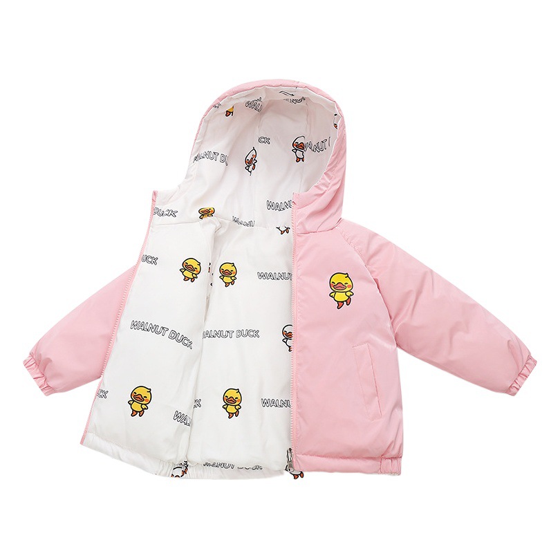 Winter fleece-lined thickened romper