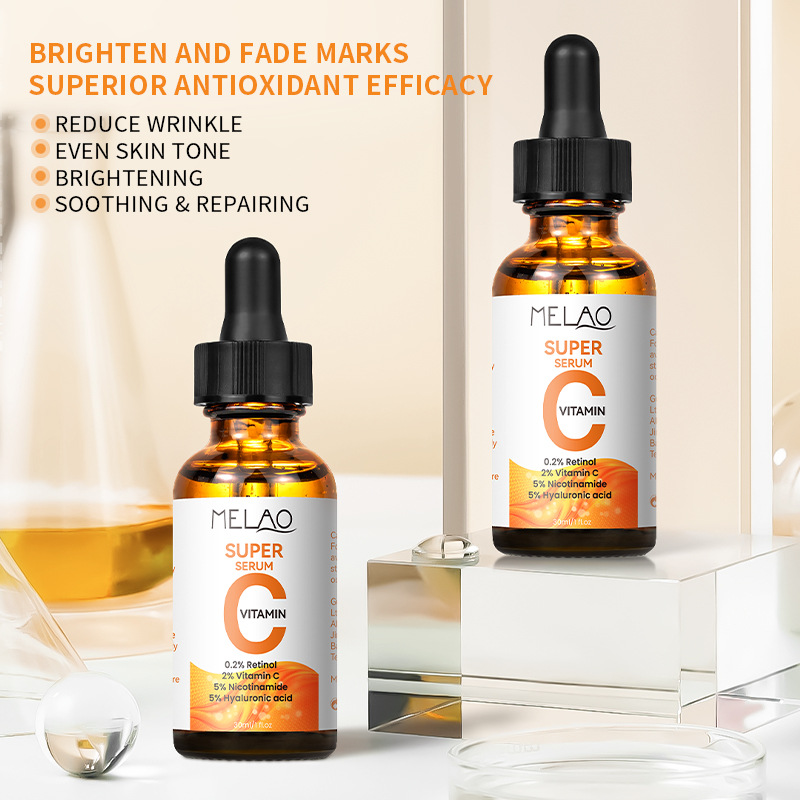 (Cross-border trading), brightening moisturizing essence for face, serum, vitamin C, skin tone brightening