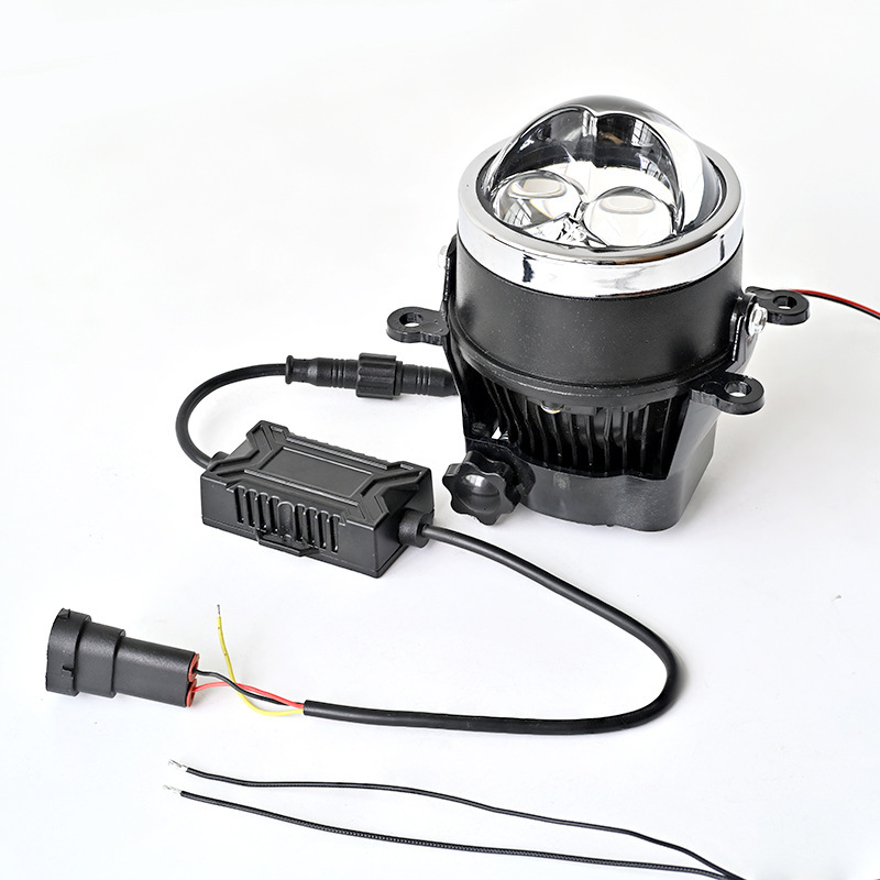 Alta potencia LED láser doble 65W LED láser niebla lente de niebla renovada LED niebla lente de doble luz