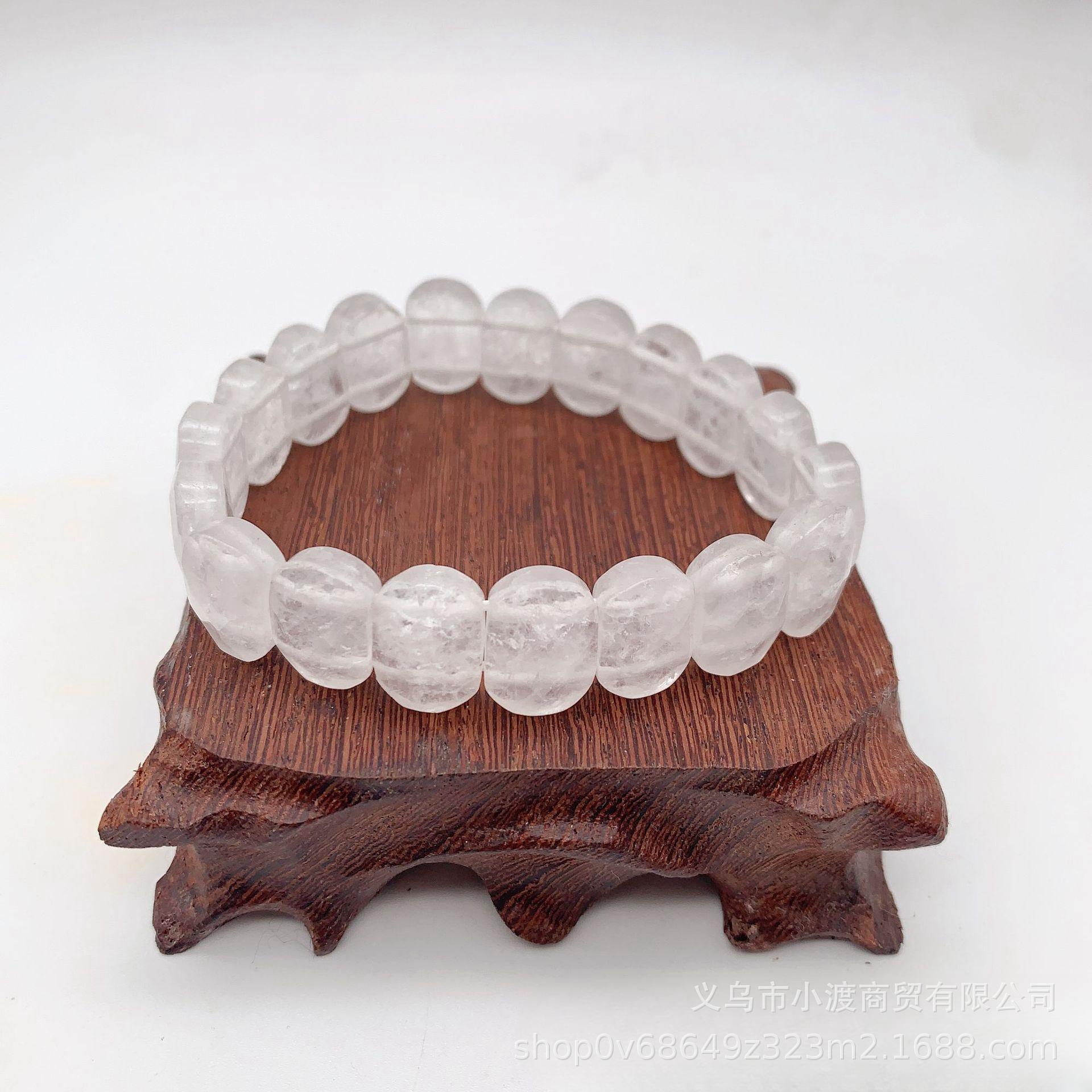 Natural white crystal