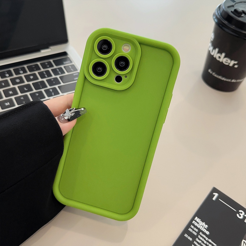 14promax階段カメラアップル16携帯ケースiphone15精穴全包純色ソフトケースを適用|undefined