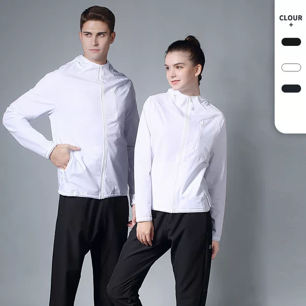 Sports Windbreaker for Men and Women, New Autumn and Winter Style, Windproof and Water-Repellent Clothing, Casual Running Cardigan Jacket