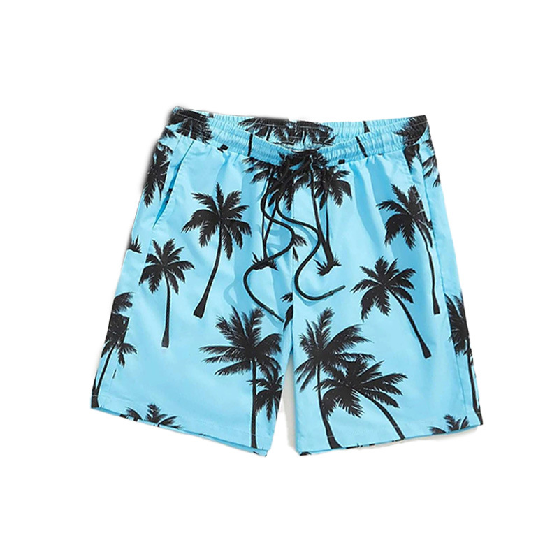 Men's Summer round Neck Short Sleeve Beach Pants Set 3D Print Hawaiian Style Trendy Two Piece Casual Clothing_viptrois.com