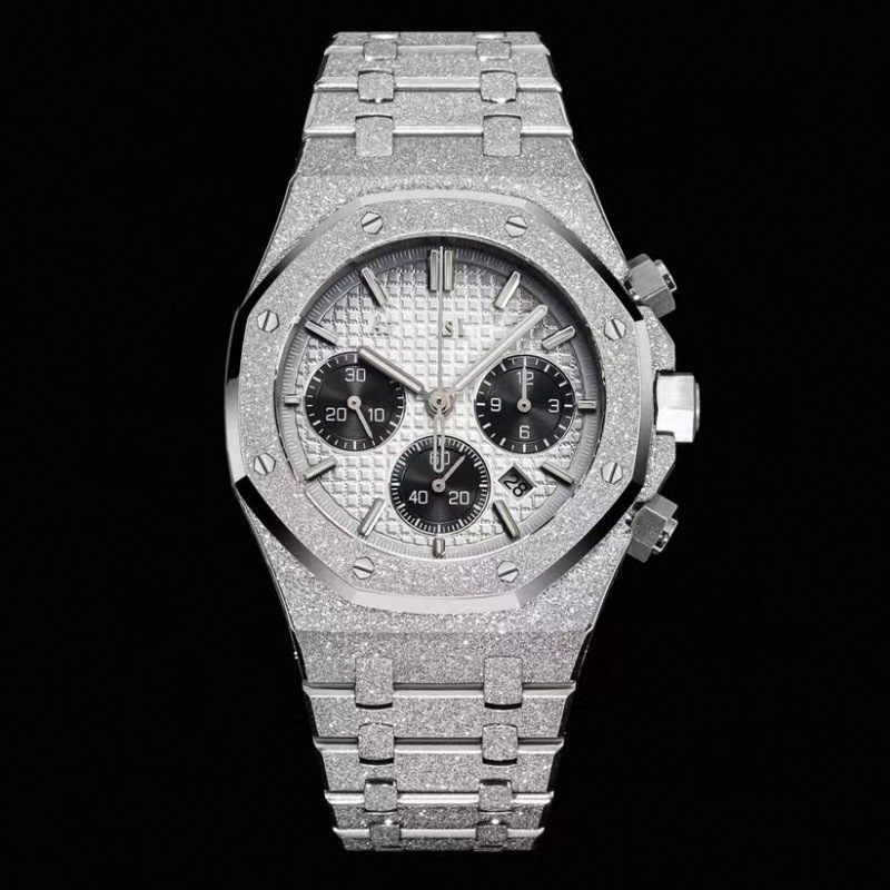 Zf Factory Ap Royal Oak 15720 Fully Automatic Mechanical Waterproof Luminous Steel Band Men's Watch, Available for Dropshipping