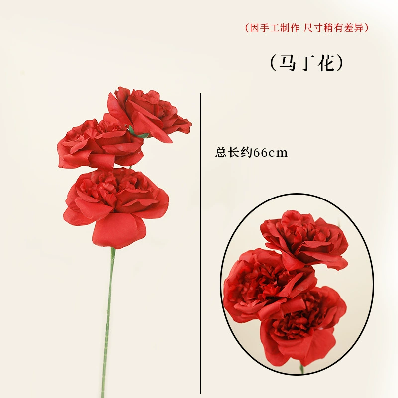 Fujiao New Year Flower Material Wholesale Simulation Flower Winter Qing You Gali Pomegranate Persimmon DIY Materials