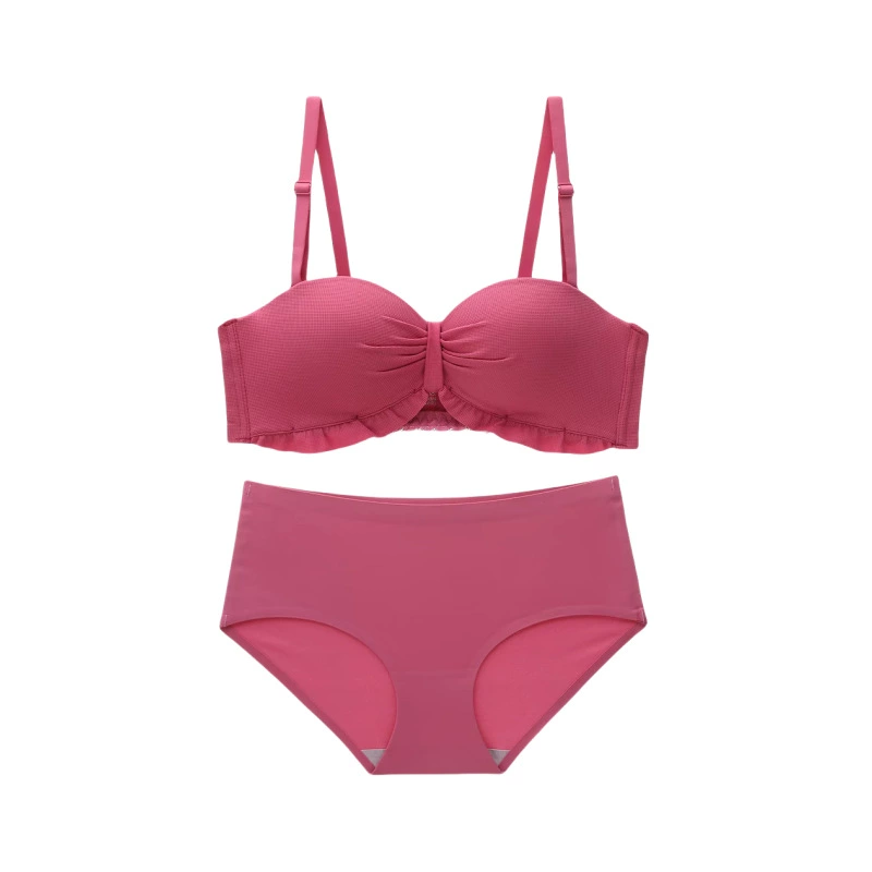 Non-slip straps, underwear, push up bra, supporting tube top, bra top, strapless
