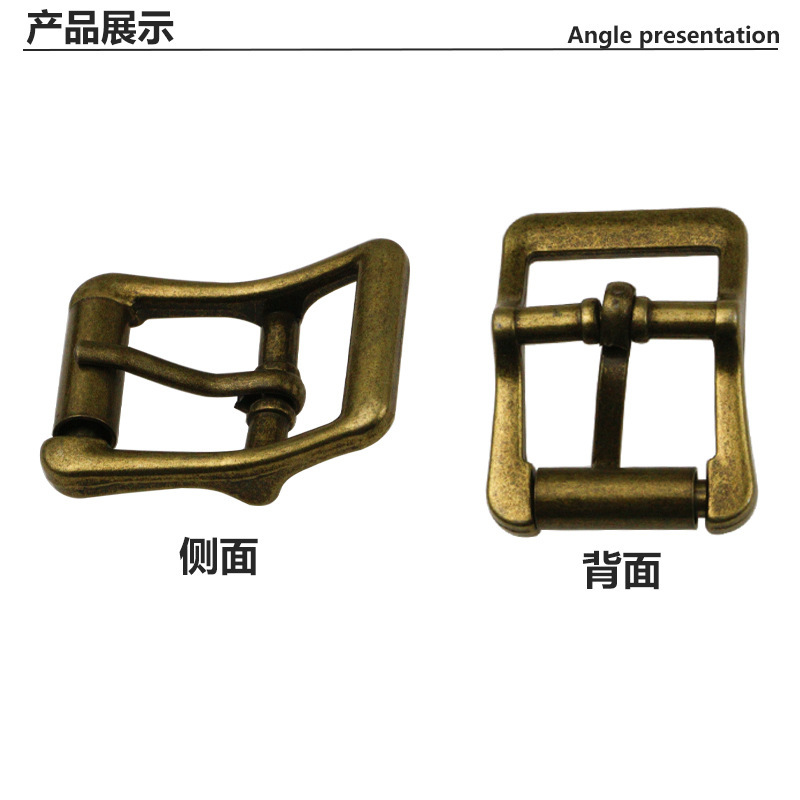 6つのカバンの金属の部品の曲がった形の弓の背中の針は服装の靴のボタンの調節のボタンの内径の20mmを掛けます。|undefined