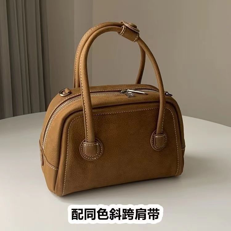 Corea del Sur nicho diseño mrglutatione nuevo Boston mini pequeño bolso cuadrado retro bolso mensajero bolsa de hombro