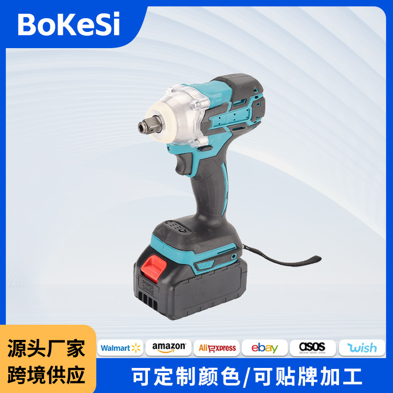 クロスボーダー大出力ダブル用電動レンチセット対外貿易大トルクリチウム電気レンチ自動車修理風砲起子機|undefined