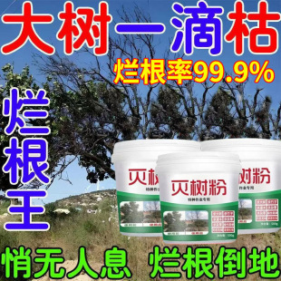 Tree-Killing Powder, Tree Nemesis, Root-Removing Powder, Special Medicine for Dead Trees, Killing Rotten Roots, Removing Powder, Weeding, One Drop of Tree Removal, Large Tree Removal