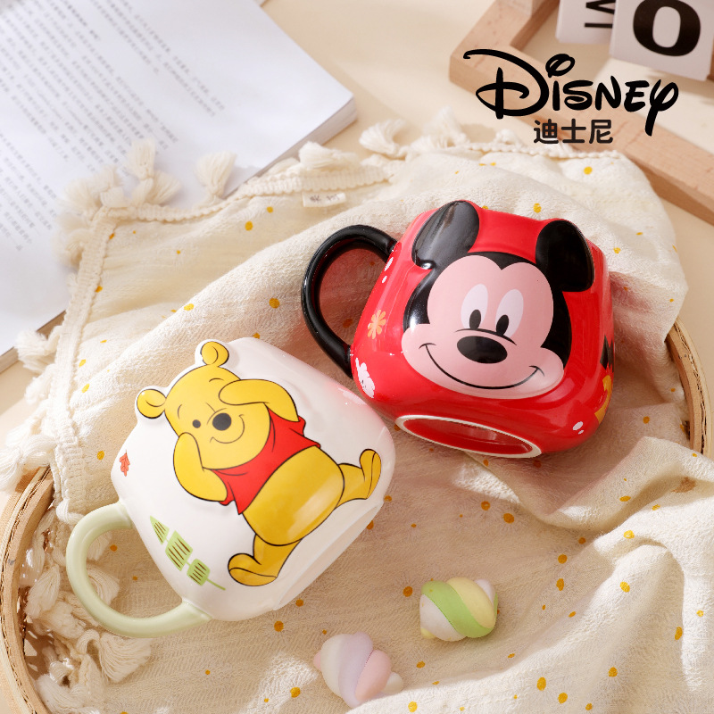 Nuevo Mary Cat Big Belly Taza Taza de café Taza de leche Taza de agua creativa Regalo de cumpleaños Caja de colores