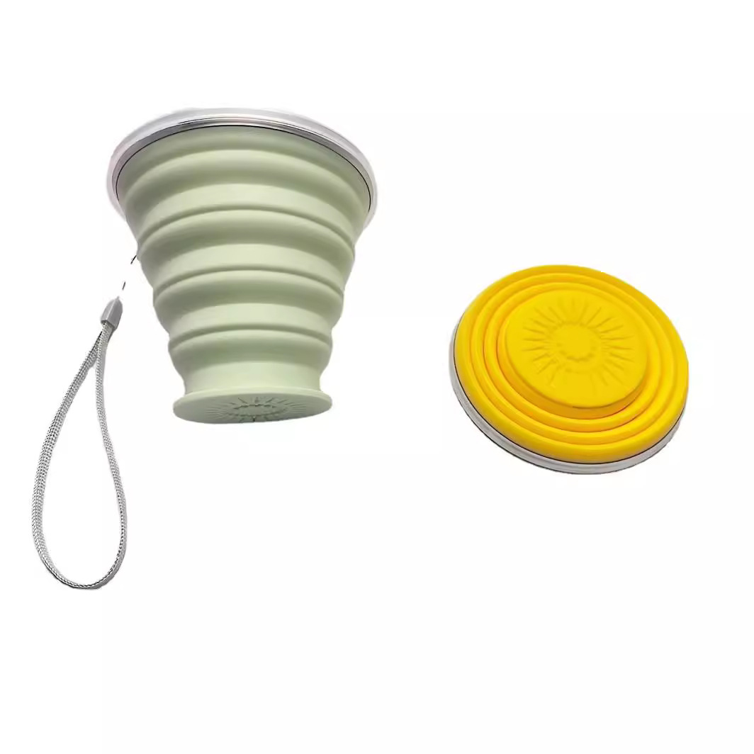 New silicone folding cup creative 270ML outdoor travel portable new…