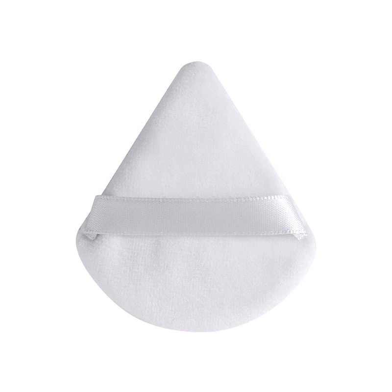Soft makeup sponge set, square & triangular double-sided powder puffs, assorted colors