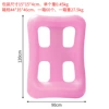 Floating row of fields (pink)