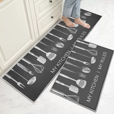 Avtomobil döşəmə paspasları, Factory direct sale simple line - 26720ymxcft-4-4060cmcrystal-velvet-with-dot-plastic-backing