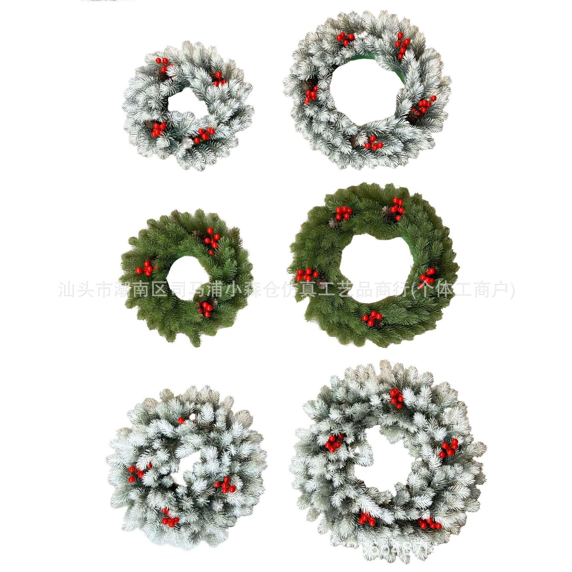 Amazon pop navideño guirnaldas decoración adornos navideños guirnaldas puerta colgar caña decoración del hotel