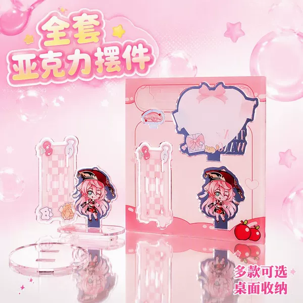 Acrylic customizable anime standee, two-dimensional merchandise, transparent memo clip, desktop decoration gift