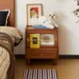 实木床边家用卧室床头柜