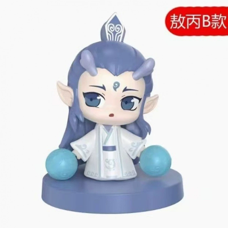 Игрушка Нэча, блайнд-бокс Dongle, фигурка Le Nezha 2, новинка 2025, Нэча, комплект с куклой