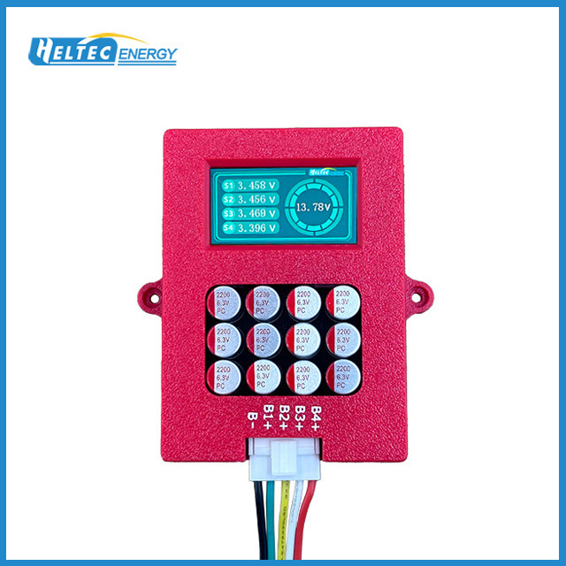 Heltec4 String 6 String 8 String Ternary Lithium Lithium Iron Phosphate Lithium Titanate Lithium Battery Active Balancer with Voltage Display