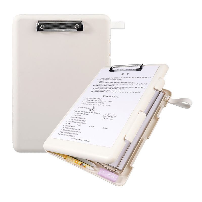 Estilo ins Morandi color dormitorio almacenamiento archivo caja A4 transparente CAJA DE INFORMACIÓN PP plástico cosméticos papelería caja