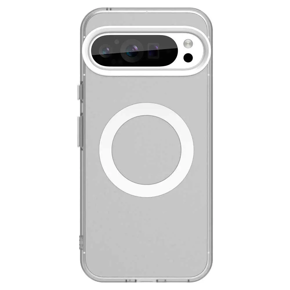 Магнитный чехол для телефона для Google Pixel 9 Pro XL, матовый защитный корпус с датчиком