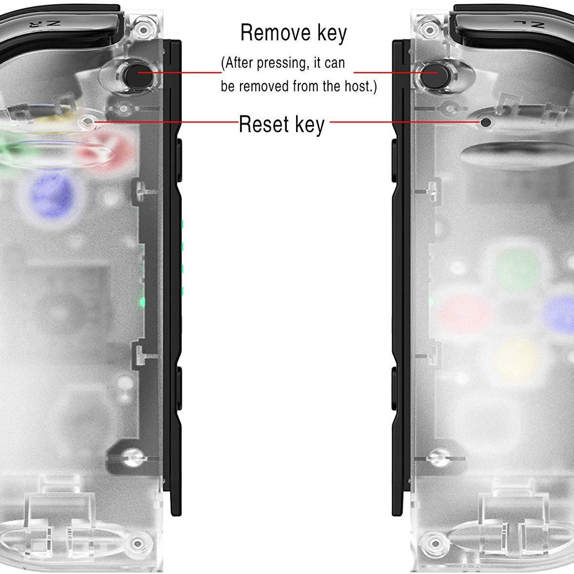 Interruptor de la alegría con la manija del juego inalámbrico Bluetooth NS izquierda y derecha