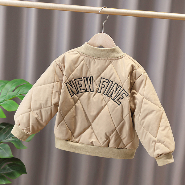 Baseball quilted light and thin demi-season children's uniform for…