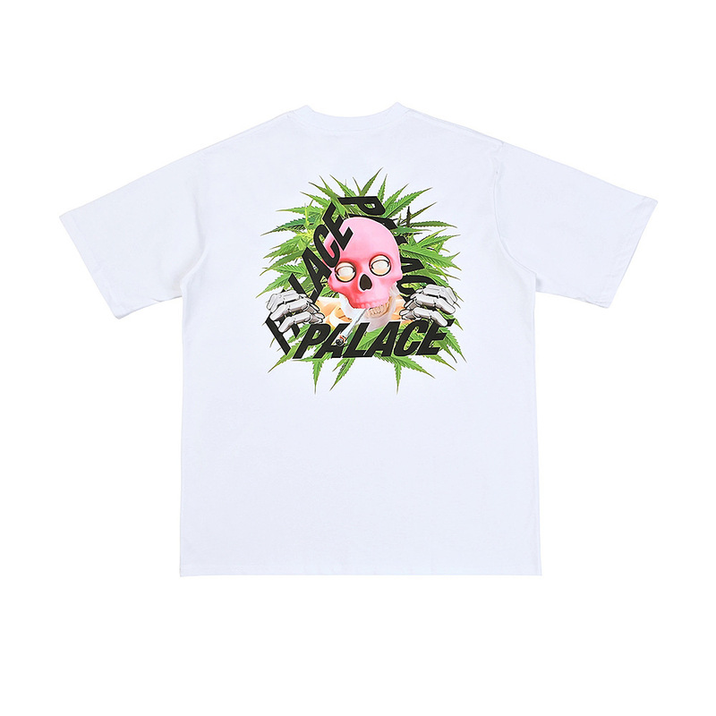 欧米の潮牌palace三角形双紗プリント高品質男女カジュアル半袖tシャツ|undefined