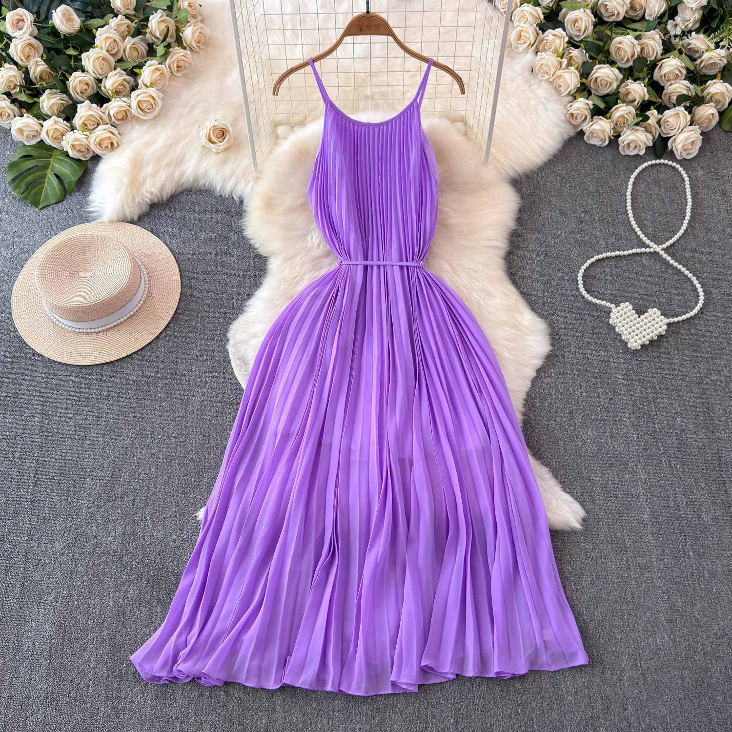 Elegant beach dress