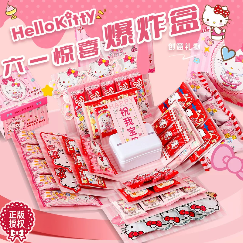 Hello Kitty, детская подарочная коробка, подарок на день рождения