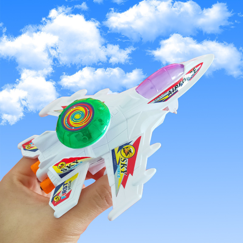 Fighter aircraft model children's cable light-emitting aircraft New exotic toy Jianghu stall hot sale kindergarten Fighter aircraft model children's cable light-emitting aircraft New exotic toy Jianghu stall hot sale kindergarten