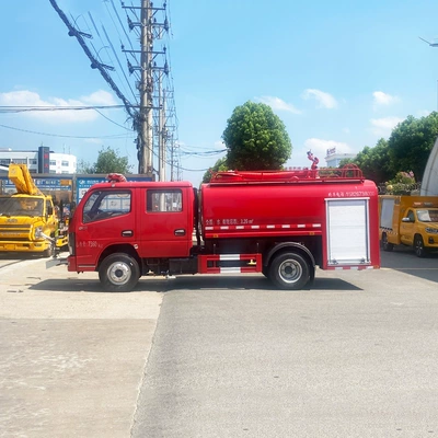Dongfeng Double-Row Fire Rescue Suvarma maşınları