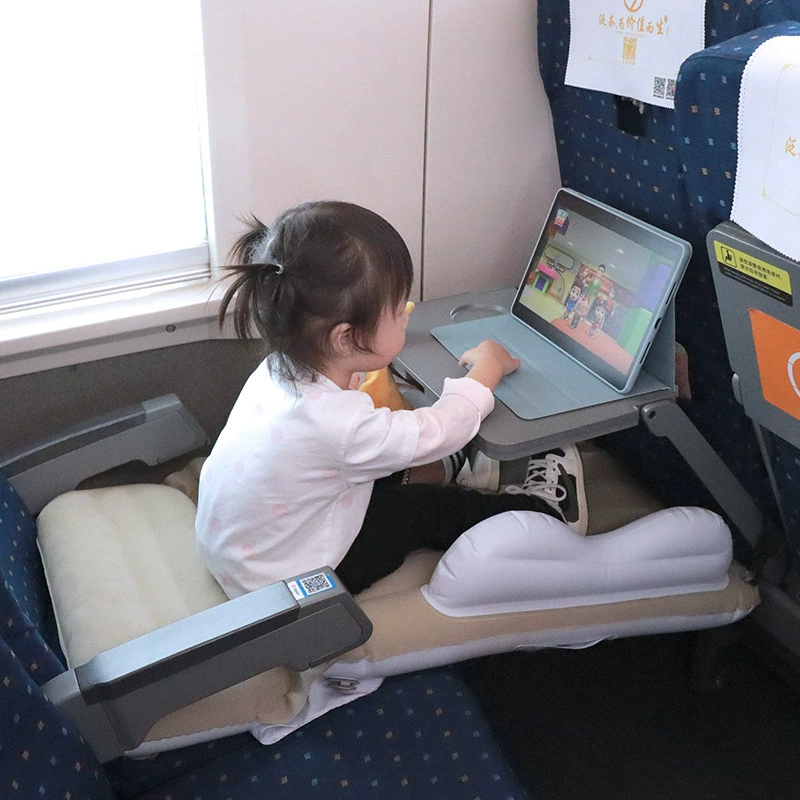 Новая надувная кровать, подвесная надувная дорожная кровать, высокоскоростной рельс, спальный артефакт, детская кровать, флокирующий матрас из ПВХ в наличии