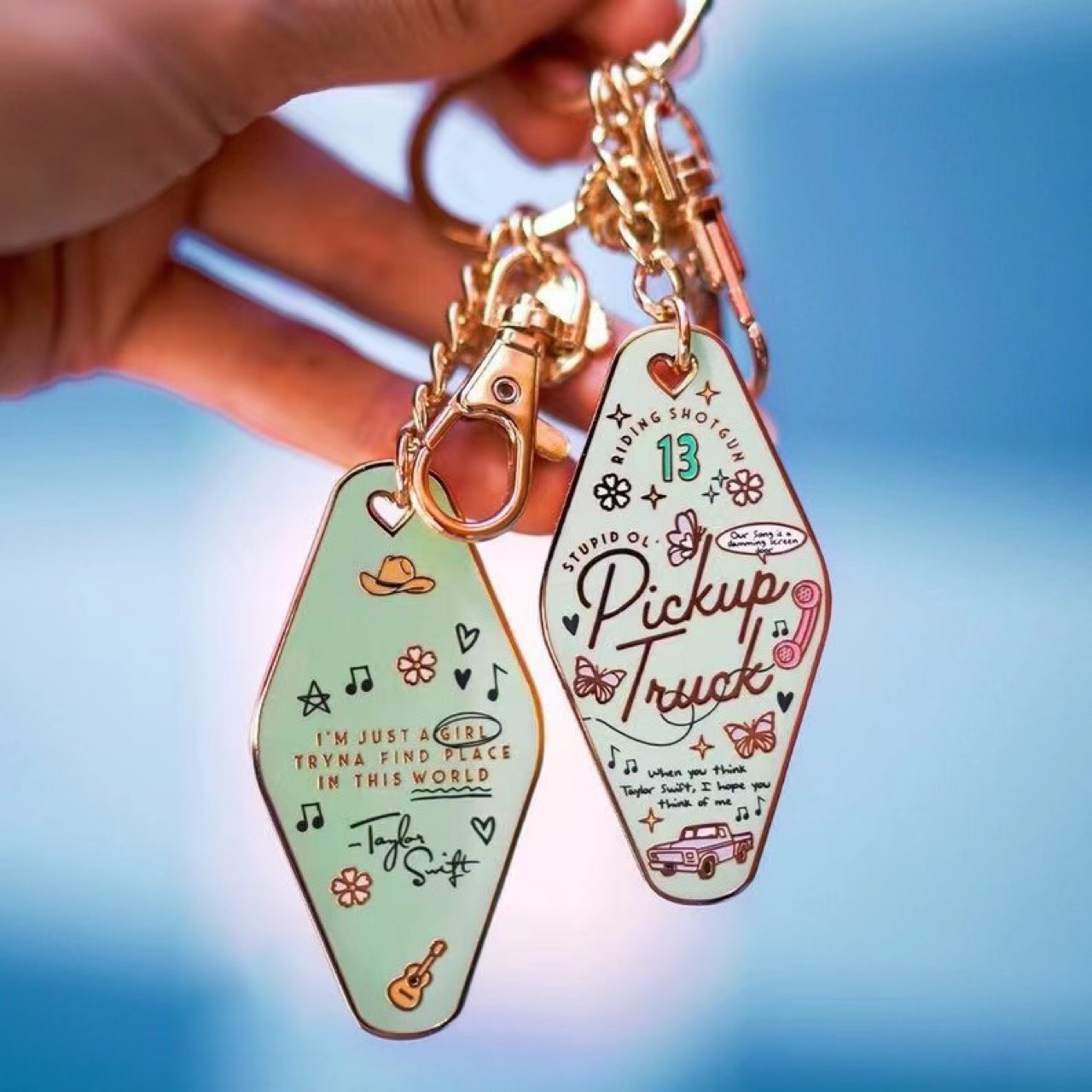 Holiday Occasion 304 Stainless Steel Material 1 Piece Vacation Classic Style Letter 304 Stainless Steel Plating Keychain