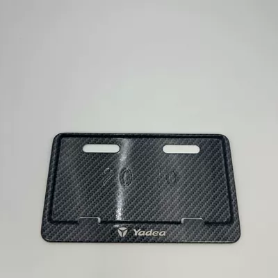 Beijing Green License Plate New License plate holder/license plate holder - carbon-pattern