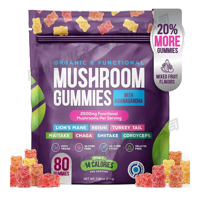 Спотовые товары для внешней торговли Грибная помадка Mushroom Gummy Источник производитель Amazon Горячие продажи