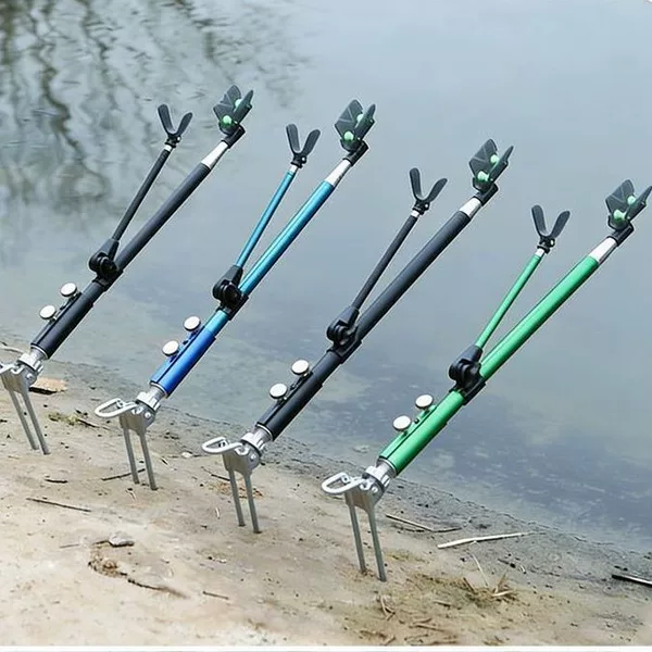 Stainless Steel Reinforced Fishing Rod Holder, Dual-Purpose Fishing Rod Stand, Fishing Gear, Fishing Box, Fishing Chair, Ground Insert Stand