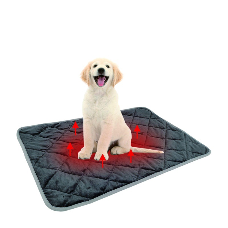 Almohadilla autocalentable para mascotas, para perros y gatos, con almacenamiento de calor y autocalentamiento