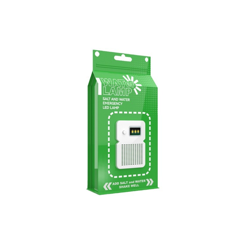 Luz de agua salada portátil camping LED de carga libre de emergencia bolsa de agua salada luz transfronteriza para acampar iluminación luz de advertencia al aire libre