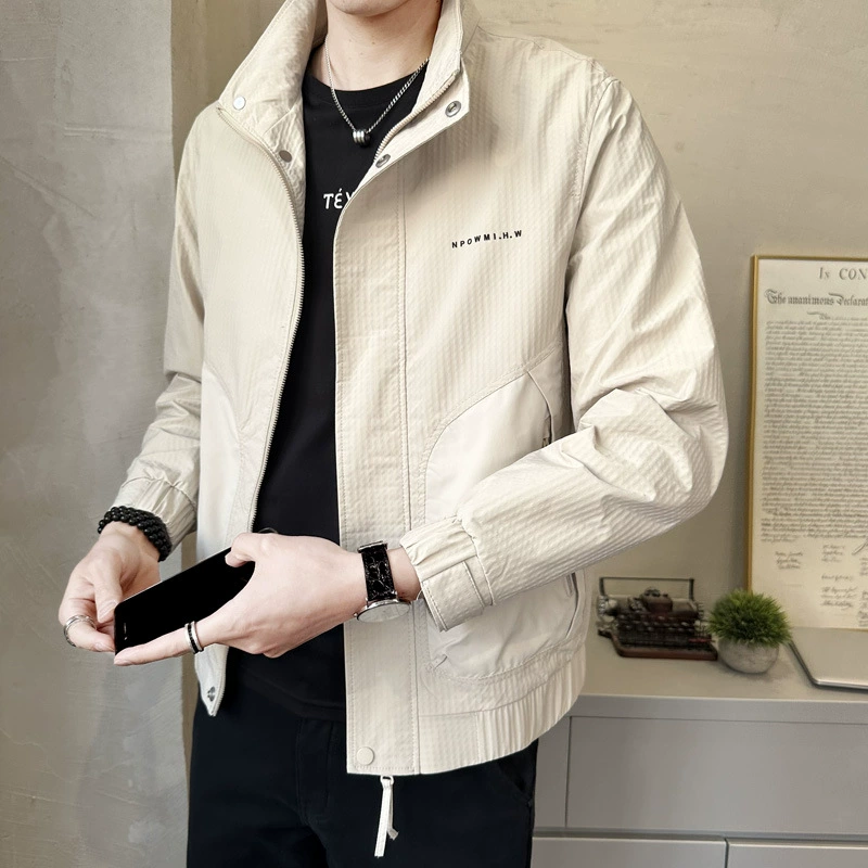 Van Wo FW9567 2024 Spring New Establishment Jacket Leisure Korean Jacket Men's Men's Wardd Permination Youth