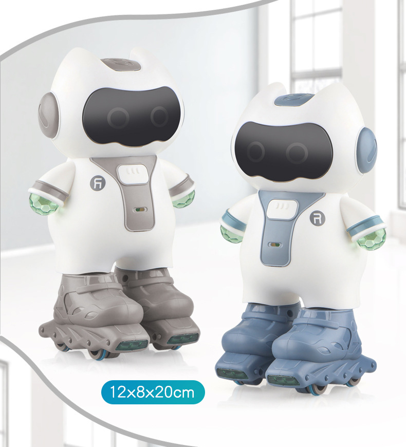 电动跳舞机器人多功能带灯光音乐智能360度旋转 儿童电动玩具公仔详情16