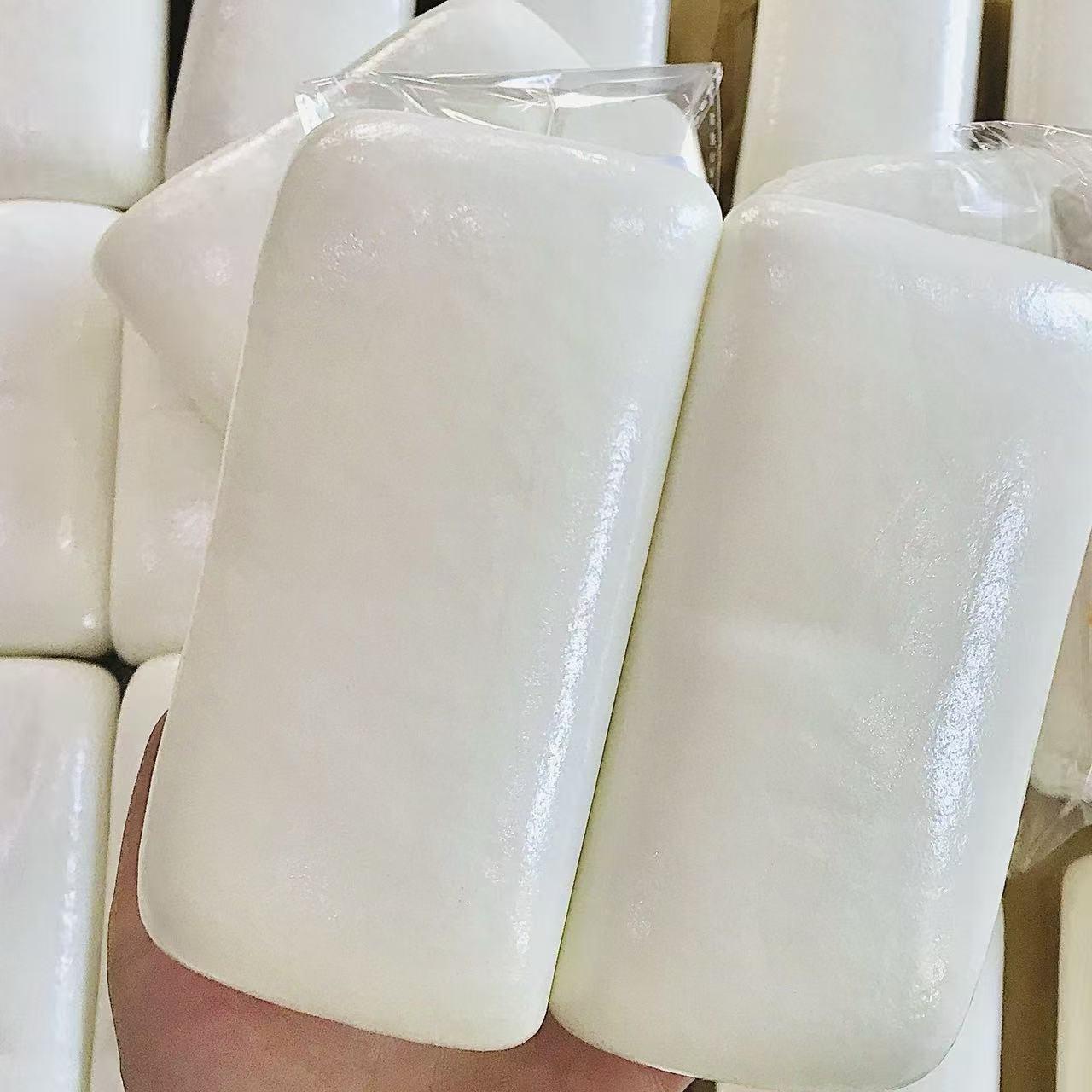 Juguete blandito de masa cruda de pan blanco de rebote ultra lento, de textura suave, ideal como regalo, se puede enviar en nombre de terceros.
